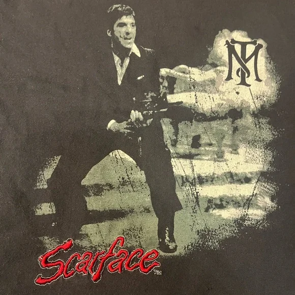 VINTAGE RARE SCARFACE T SHIRT - Picture 2 of 8